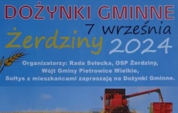 Dożynki gminne w Żerdzinach